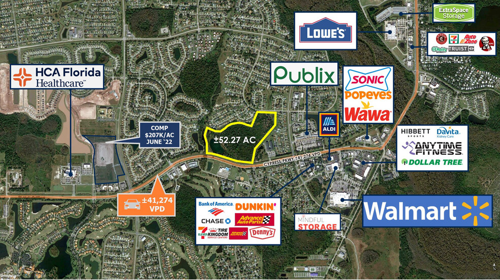 N Side Of Cypress Pkwy, Kissimmee, FL for sale - Building Photo - Image 1 of 1