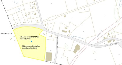 40 Leominster Shirley Rd, Lunenburg, MA for sale Plat Map- Image 1 of 1