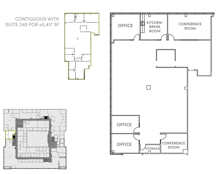 2105 S Bascom Ave, Campbell, CA to rent Floor Plan- Image 1 of 1