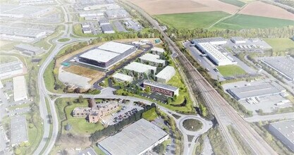 Sainghin-en-Mélantois - Aerial map view