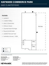 2262-2280 Commerce Pl, Hayward, CA for rent Floor Plan- Image 1 of 1