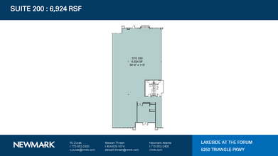 5250 Triangle Pky, Peachtree Corners, GA for rent Floor Plan- Image 1 of 1