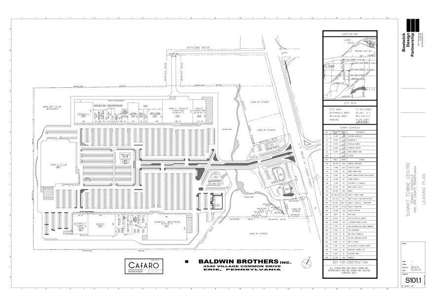 7200 Peach St, Erie, PA for rent - Site Plan - Image 2 of 2