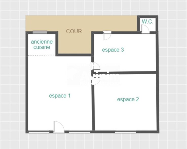 Retail in Paris to rent - Floor Plan - Image 3 of 3
