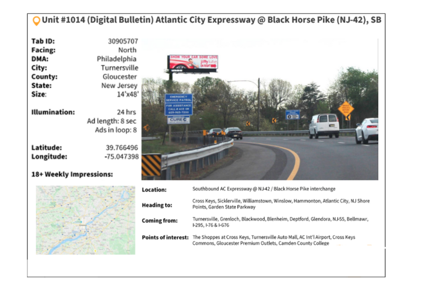 6000 NJ-42 Atlantic City Expressway Expy, Blackwood, NJ for sale - Primary Photo - Image 1 of 2