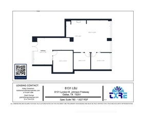 8131 Lyndon B Johnson Fwy, Dallas, TX for rent Floor Plan- Image 1 of 1