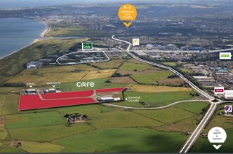 Berryhill Cres, Bridge Of Don, ABE - AERIAL map view