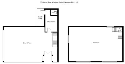 55 Chapel Rd, Worthing to rent Floor Plan- Image 1 of 1