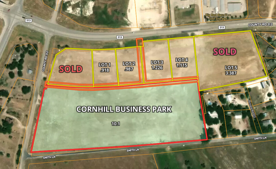 150 County 313 Rd, Jarrell, TX for sale - Site Plan - Image 2 of 2