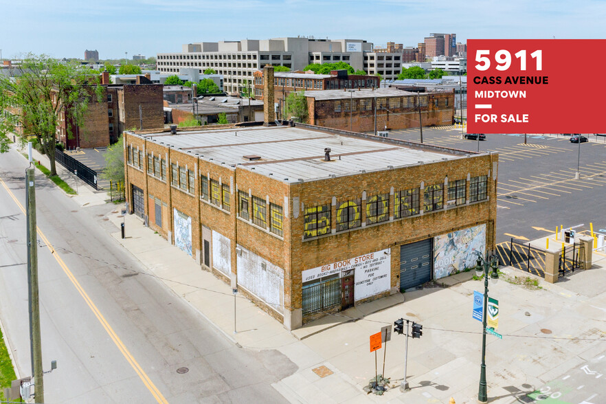 5911 Cass Ave, Detroit, MI for sale - Building Photo - Image 1 of 1