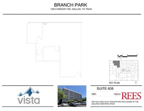 13740 Midway Rd, Farmers Branch, TX for rent Site Plan- Image 1 of 1