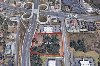 1755 S Grand Hwy, Clermont, FL - aerial  map view