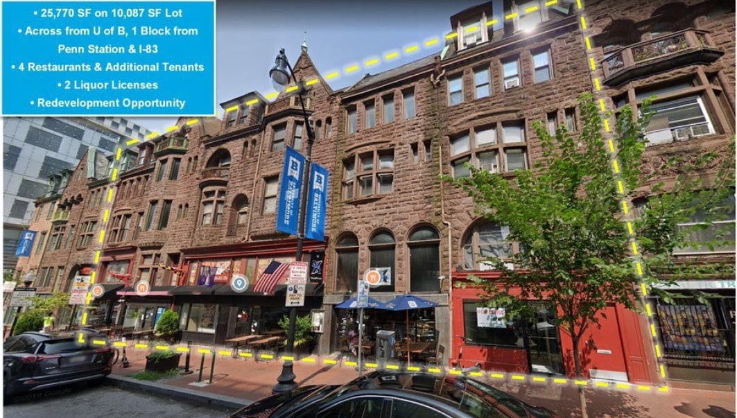 1305-1317 N Charles Street portfolio of 3 properties for sale on LoopNet.co.uk Primary Photo- Image 1 of 4