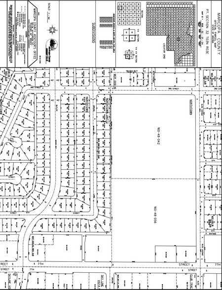 8518-8524 N 7th St, Phoenix, AZ for rent - Plat Map - Image 3 of 3