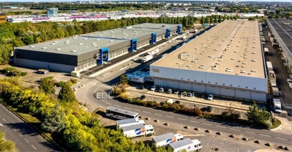 Aulnay-sous-Bois - Aerial map view