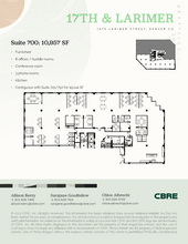 1675 Larimer St, Denver, CO for rent Floor Plan- Image 1 of 2