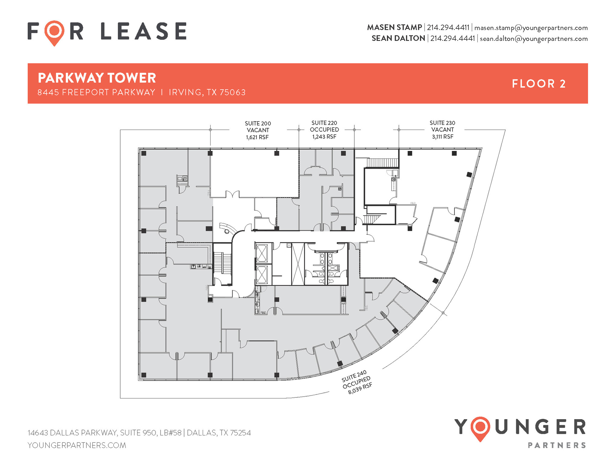 8445 Freeport Pky, Irving, TX for sale Floor Plan- Image 1 of 2