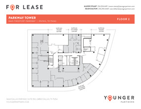 8445 Freeport Pky, Irving, TX for sale Floor Plan- Image 1 of 2