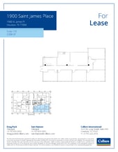 1900 St James Pl, Houston, TX to rent Floor Plan- Image 1 of 1