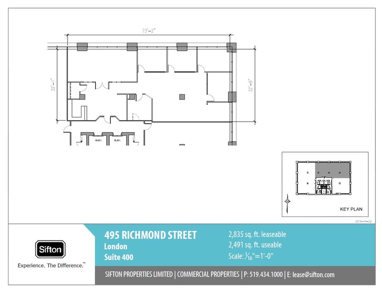 495 Richmond St, London, ON for rent - Floor Plan - Image 3 of 3