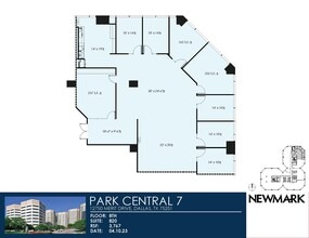 12750 Merit Dr, Dallas, TX to rent Floor Plan- Image 1 of 1