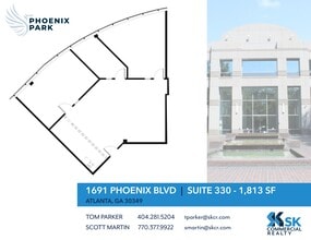 1800 Phoenix Blvd, Atlanta, GA to rent Site Plan- Image 1 of 1