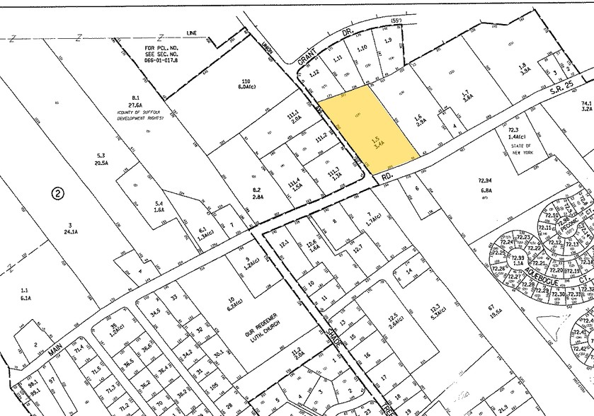 374 Main Rd, Riverhead, NY for sale - Plat Map - Image 2 of 4