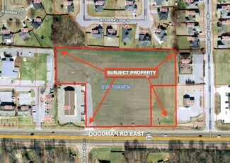 More details for 1460 Goodman Rd, Southaven, MS - Land for Sale