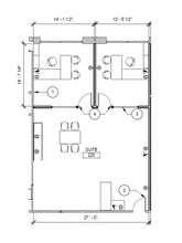 100 E Corson St, Pasadena, CA for rent Floor Plan- Image 1 of 1