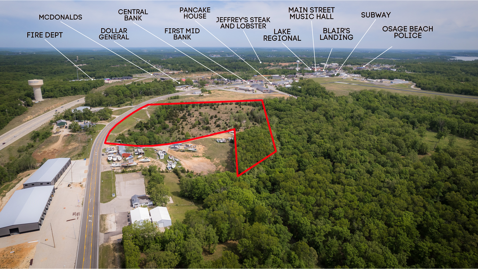 6100 Osage Beach Pkwy N, Osage Beach, MO for sale - Aerial - Image 1 of 1