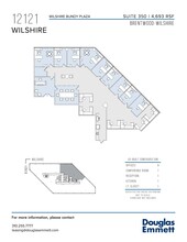 12121 Wilshire Blvd, Los Angeles, CA for rent Floor Plan- Image 1 of 1