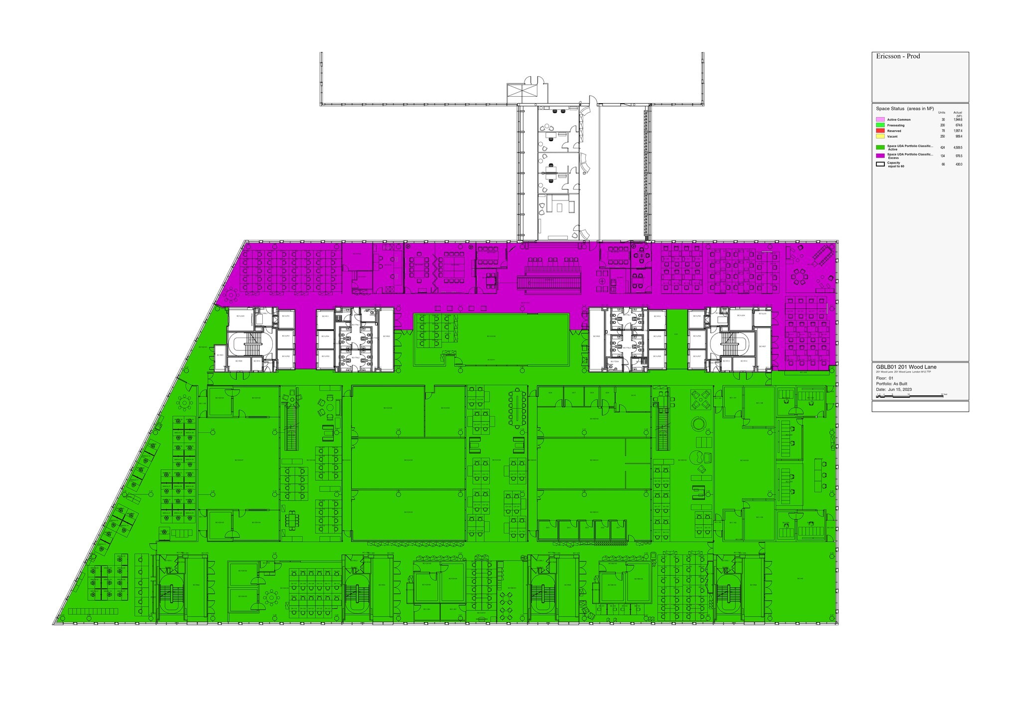 Wood Ln, London to rent Site Plan- Image 1 of 2