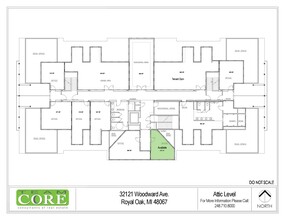 32121 Woodward Ave, Royal Oak, MI for rent Floor Plan- Image 1 of 1