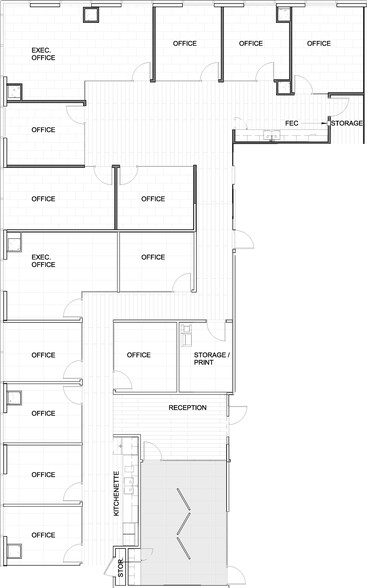 240 Saint Paul St, Denver, CO for rent - Floor Plan - Image 2 of 4