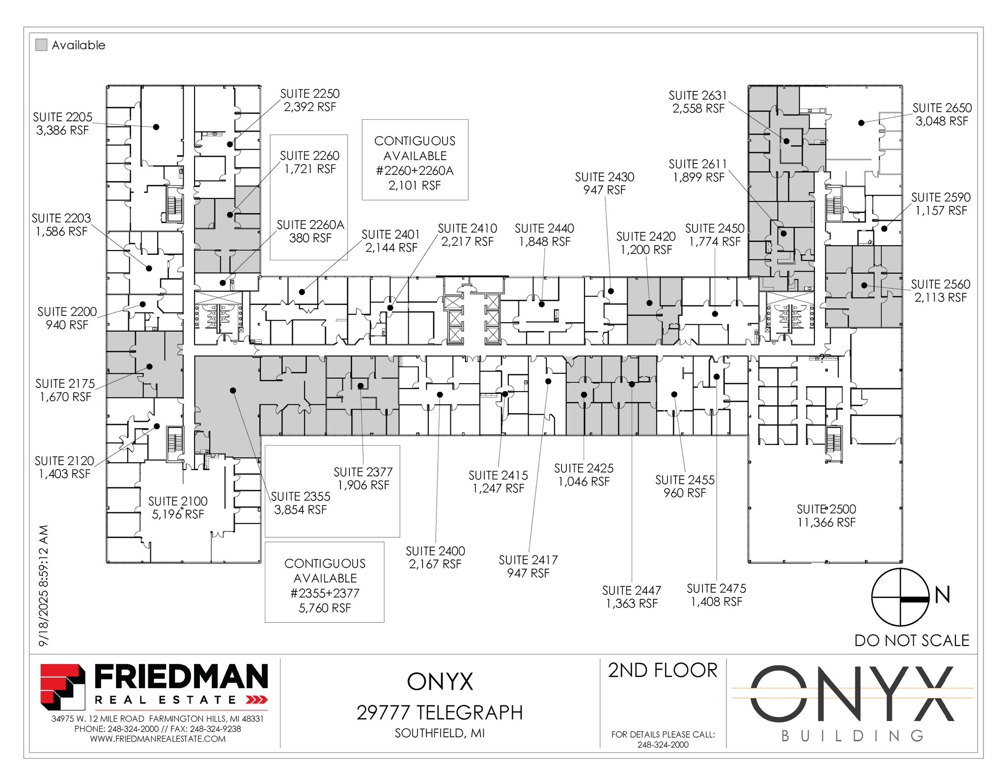 29777 Telegraph Rd, Southfield, MI to rent Floor Plan- Image 1 of 1
