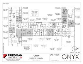 29777 Telegraph Rd, Southfield, MI to rent Floor Plan- Image 2 of 2