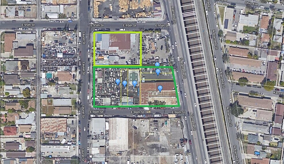 9527 S Alameda St, Los Angeles, CA for sale - Site Plan - Image 1 of 1