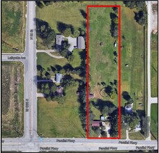 9800 Parallel Pky, Kansas City, KS - aerial  map view