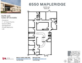 6550 Mapleridge St, Houston, TX for rent Floor Plan- Image 1 of 1