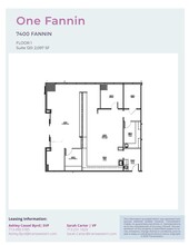 7400 Fannin St, Houston, TX for rent Floor Plan- Image 1 of 1