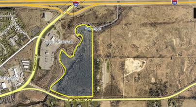 0 Michigan, Marshall, MI - aerial  map view