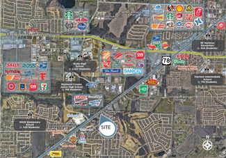 More details for SWQ Highway 78 and Country Club Dr, Sachse, TX - Land for Sale