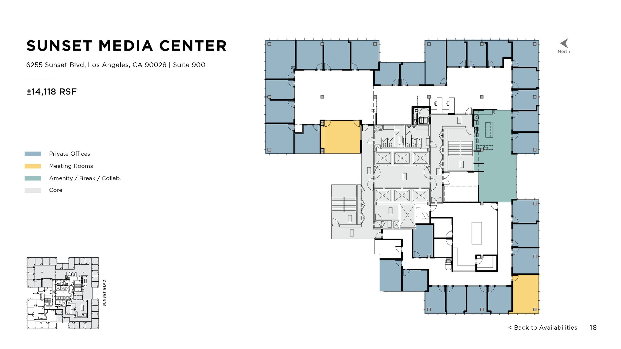 6255 W Sunset Blvd, Los Angeles, CA to rent Floor Plan- Image 1 of 1