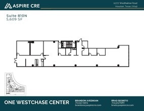 10777 Westheimer Rd, Houston, TX to rent Floor Plan- Image 1 of 8
