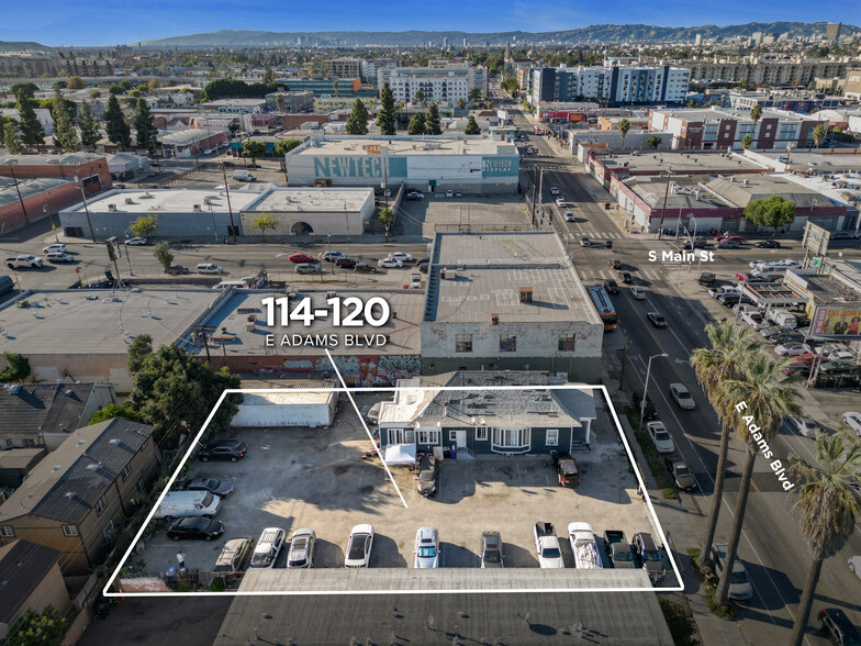 114-120 E Adams Blvd, Los Angeles, CA for sale - Building Photo - Image 1 of 4