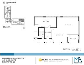 445 Union Blvd, Lakewood, CO for rent Site Plan- Image 1 of 1