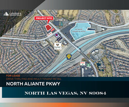 7325 Aliante Pky, North Las Vegas, NV for rent Aerial- Image 1 of 5