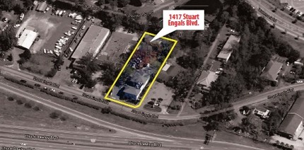 1415 Stuart Engals Blvd, Mount Pleasant, SC - aerial  map view