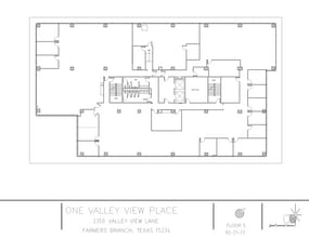 2350 Valley View Ln, Dallas, TX for rent Floor Plan- Image 1 of 1