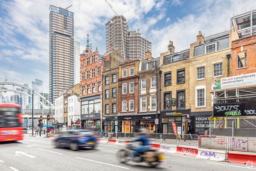 189-190 Shoreditch High St, London to rent - Building Photo - Image 3 of 8